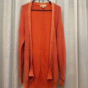 Michael Kors Orange Cardigan